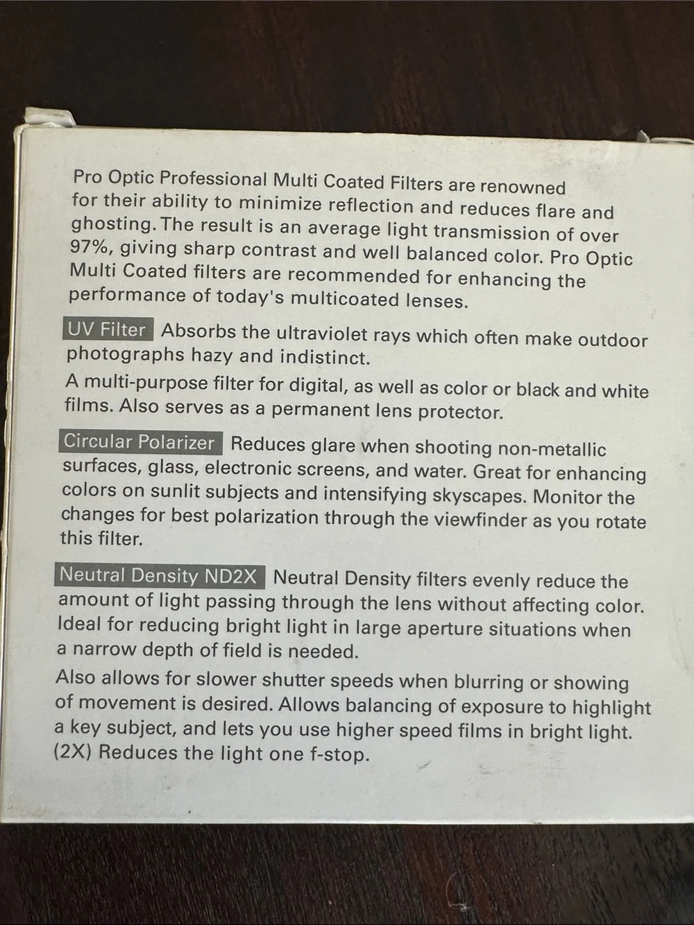 Len Essentials Filter Kit 82 mm